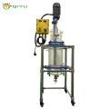 10L High Quality Frame SUS with Spray PTFE Pyrolysis  jacked glass reactor filter